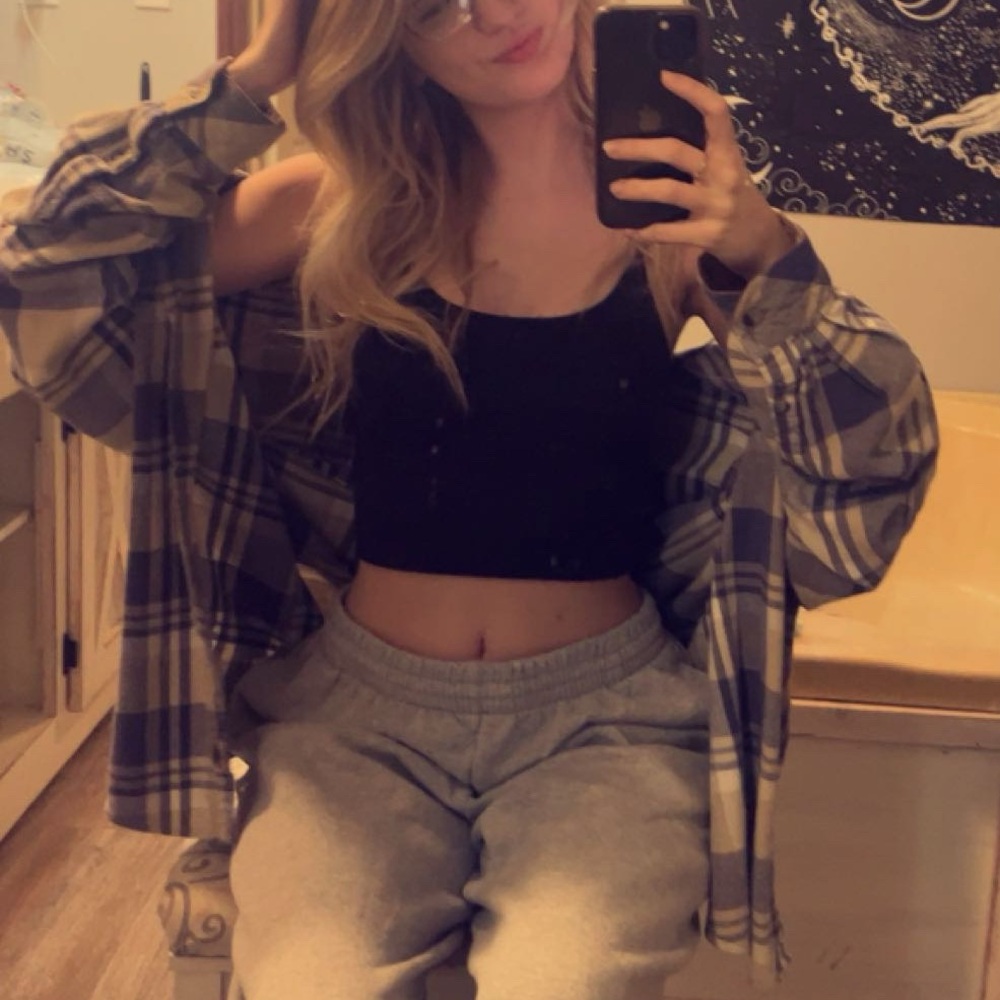 Legendary Whitetails Brown and Blue Plaid Flannel